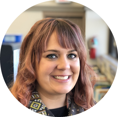 Computer Technology Teacher Karen Corsello.